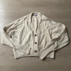 Urban Outfitters Beige Button Cardigan